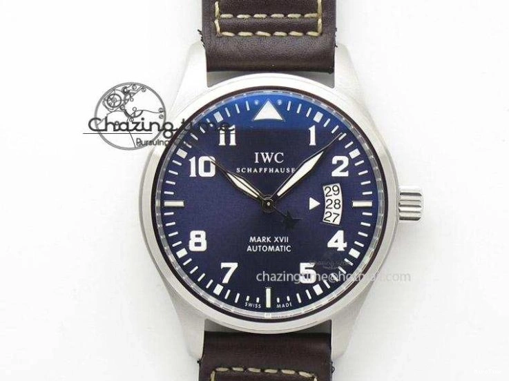 MIROTIME 0218 EasyCare Pilot Chrono IW388001 Real Ceramic ZF 1:1 Best Edition On Black Nylon Strap A 7279